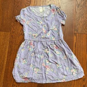 Oshkosh Bgosh Floral Purple Kids Dress